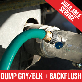 Dump Gray Water + Backflush