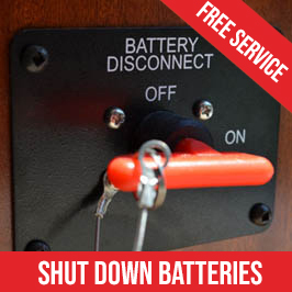 Shut Down Batteries